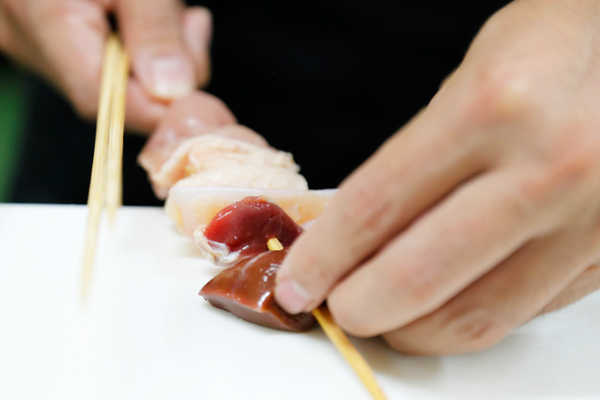 ぼんぼち ぼんじり 串 やきとり 【 生 3本入 】（ ボンボチ ぼんじり