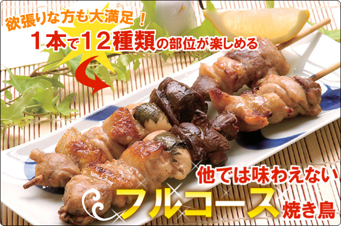 【送料無料】笑顔あふれる！「水郷どり」たっぷり焼き鳥セット