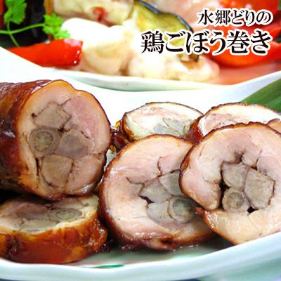 鶏ごぼう巻き（八幡巻き・牛蒡巻き・ロール）