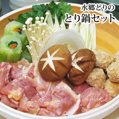 水郷どりの鳥なべセット※お肉とスープのみ［2-3人前］