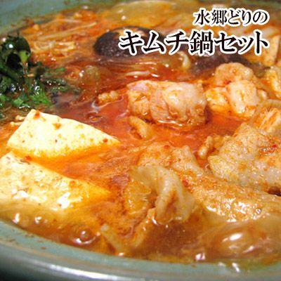 韓国風キムチ鍋セット※お肉とスープと自家製キムチ味噌セット［2-3人前］