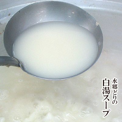 博多風水炊き用！濃厚鶏白湯スープ（ コラーゲンスープ ボーンブロススープ 鶏骨スープ 水炊きスープ 鶏ガラスープ ）